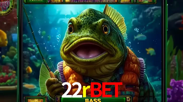 Personagem de peixe pescador do popular jogo de slot com tema de pescaria, uma das emocionantes opções de caça-níqueis para jogar e ganhar no cassino 22rbet.